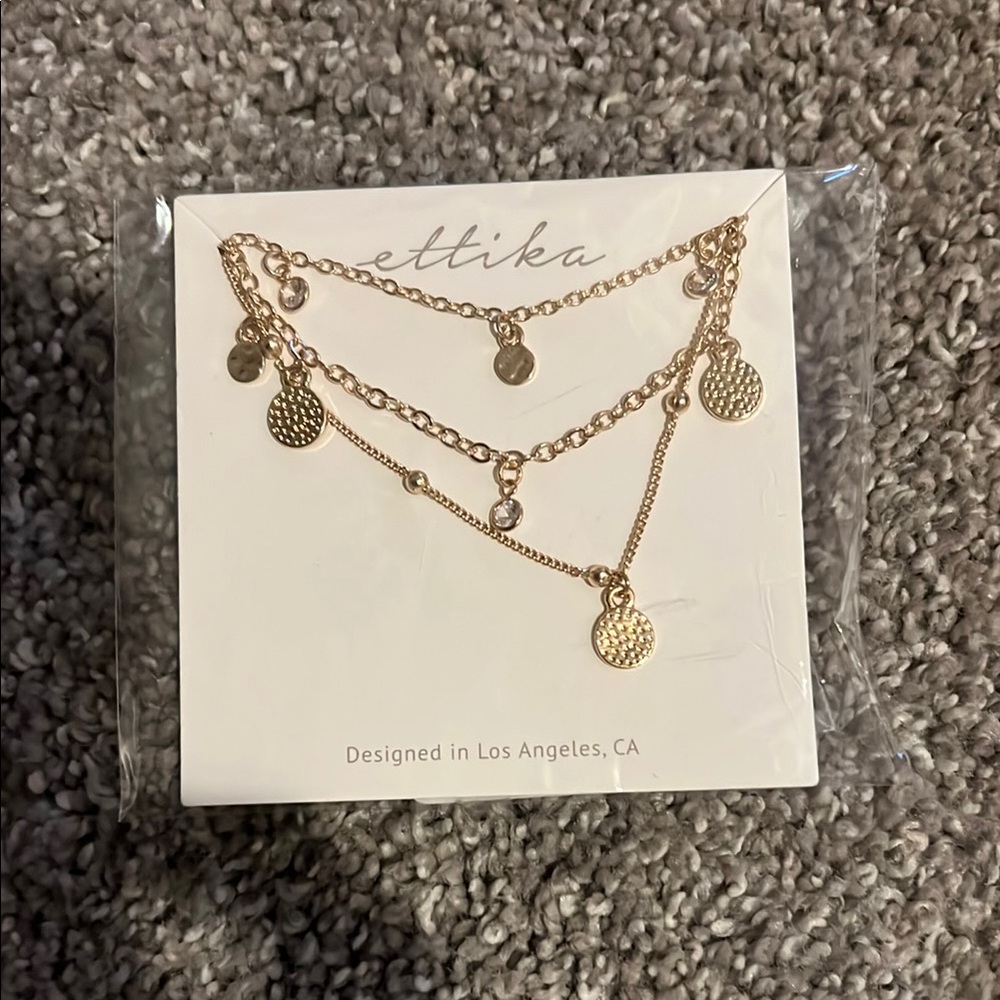 Ettika Gold Layered Necklace